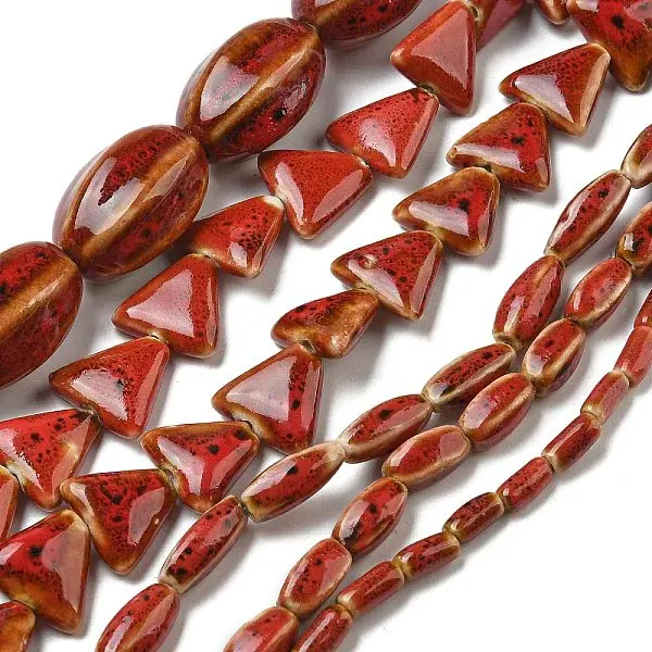 Handmade Porcelain Beads Strands