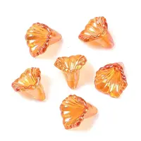 Transparent Acrylic Bead Caps