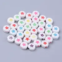 Opaque White Acrylic Beads