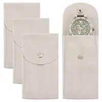 Portable Velvet Watch Pouches
