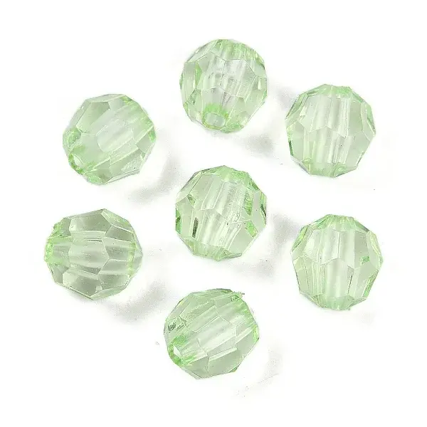 Transparent Acrylic Beads