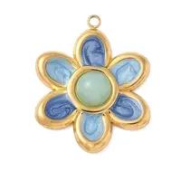 Dyed Natural White Jade Pendants