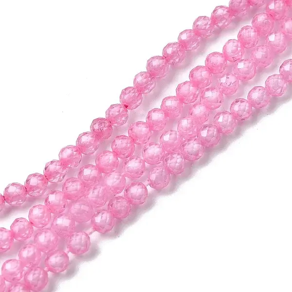 Cubic Zirconia Beads Strands