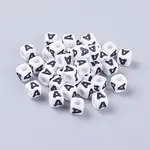Letter Acrylic Beads