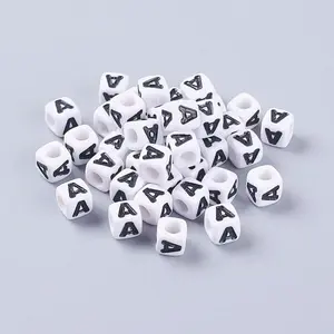 Letter Acrylic Beads
