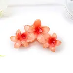 Flower Plastic Claw Hair Clips