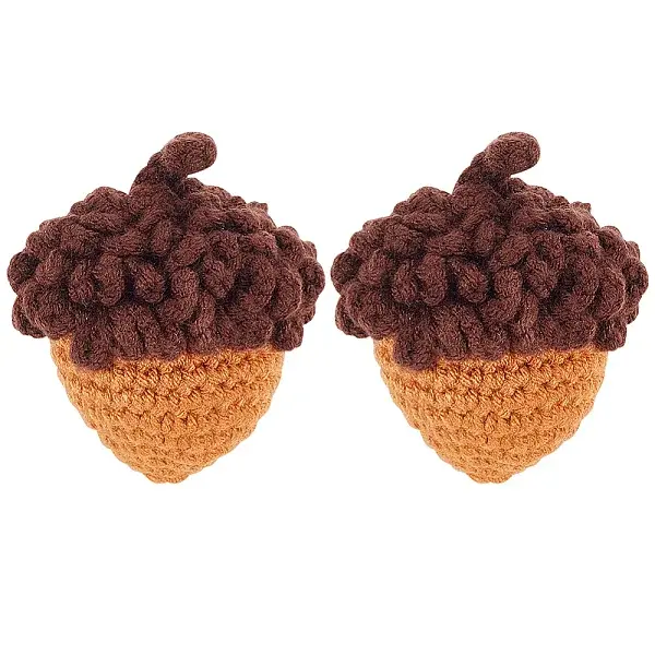 Crochet Woolen Yarn Acorns Pendant Decorations