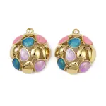 304 Stainless Steel Enamel Pendants