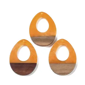 Resin & Wood Pendants