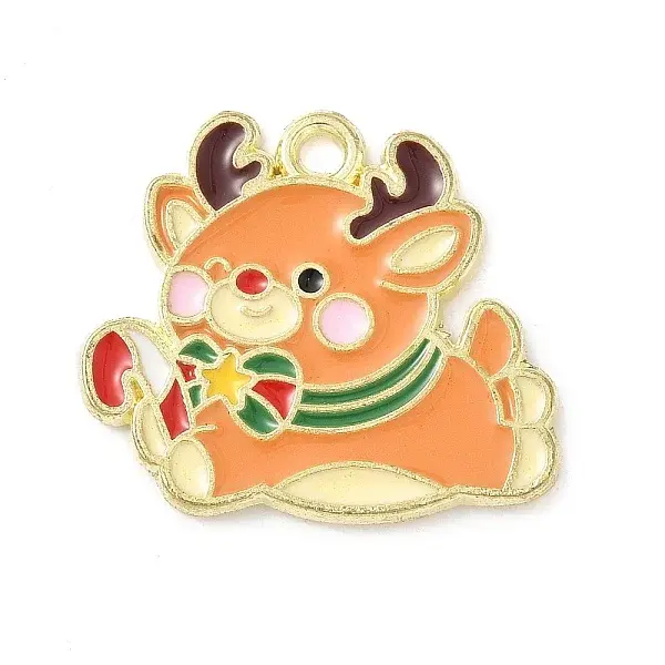 Alloy Enamel Pendants