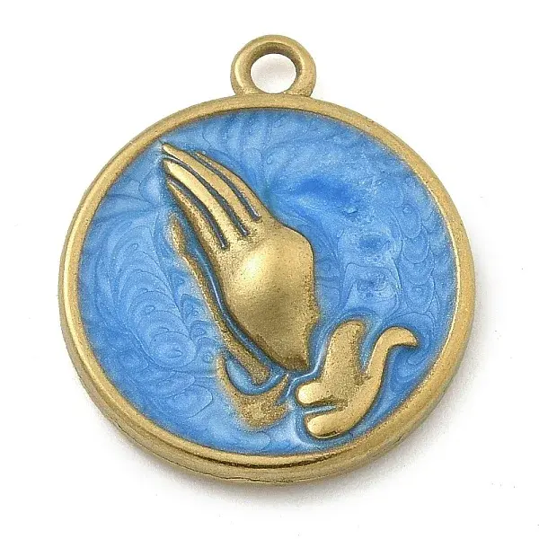 304 Stainless Steel Enamel Pendants