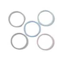 Spray Painted Brass Linking Rings