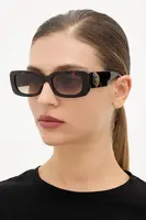 Sluneční brýle Kurt Geiger London SHOREDITCH dámské, hnědá barva, 2798139679