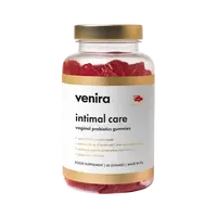 VENIRA Intimal care - medvídci pro vaginální péči brusinka 60 ks