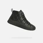 Black Girls Ankle Boots Geox Laquinny Girl - Girls