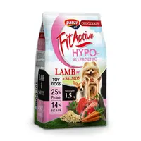 FitActive Hypoallergenic ToyDogs Lamb, Fish & Apple, Rice 1,5 kg