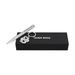 Sada propisky a přívěsku na klíče BOSS 20 x 6,2 x 3,5 cm šedá barva