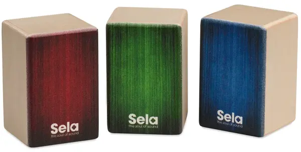 Sela Mini Cajon Shaker Set