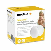 Medela Prsní vložky pratelné na opakované použití 4 ks