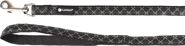 Flamingo Odin vodítko - černé 2 x 120 cm