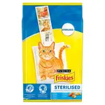Friskies Steril granule pre mačky - s lososom a pridanou zeleninou 10 kg