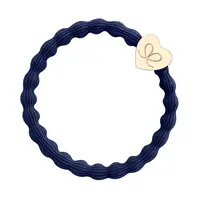 By Eloise London Gold Heart Navy Blue (Navy Blue)