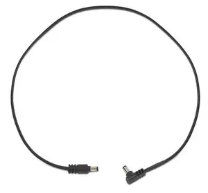 Rockboard Flat Power Cable - Black 60 cm / 23,62 angled/straight