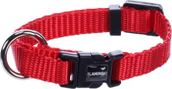 Flamingo Ziggi obojok - červené 1 cm x 20-35 cm