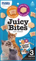 INABA Cat Juicy Bites - s krabom a mušľami 3 x 11,3 g