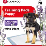 Flamingo plienkové podložky pre psov - Lavender L - 20 ks