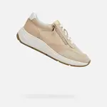 Beige women's sneakers Geox Cristael - Women's