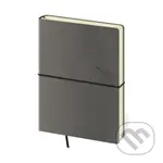 Zápisník Flexio Grey tečkovaný L,Zápisník Flexio Grey tečkovaný L