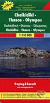 Chalkidiki, Thasos, Olympos 1:150 000 (Automapa)