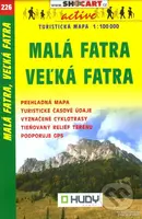 Malá Fatra, Veľká Fatra 1:100 000 (Turistická mapa 226)