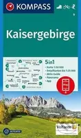 Kaisergebirge (5 in 1, WK 9, 1:50.000)