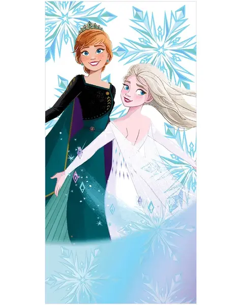 Detská osuška Ľadové Kráľovstvo Princezny Anna a Elsa
