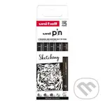 UNI PIN Drawing - sada linerů Sketching (5 ks)