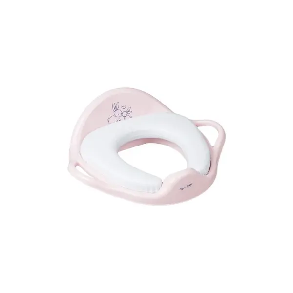 Detské sedadlo na WC mäkké Králičky ružové , 20C28327