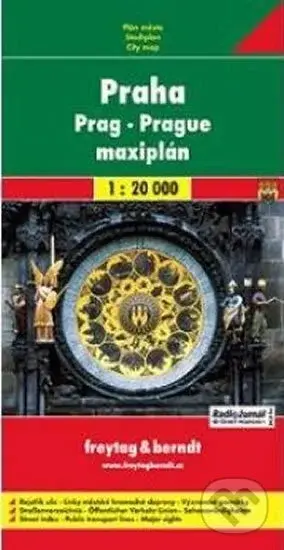 Praha 1:20 000 (Maxiplán mesta)