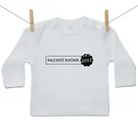 Boodyy Tričko s dlhým rukávom Najlepší ročník 2011 92 (18-24 mesiacov)