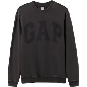 GAP TONAL LOGO Pánská mikina, černá, velikost