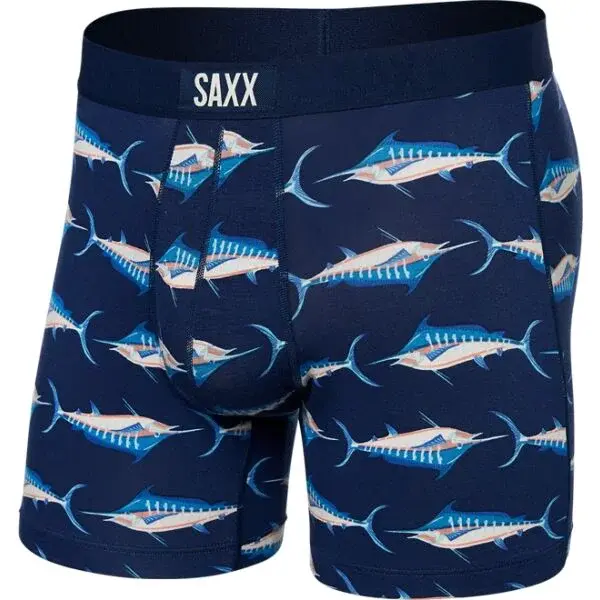 SAXX VIBE Pánské boxerky, tmavě modrá, velikost