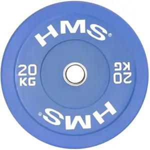HMS BUMPER 20 KG x 50 MM Barevný bumper kotouč, modrá, velikost 20 KG