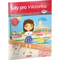 ELLA & MAX ŠATY PRO VIKTORKU Kniha samolepek, mix, velikost