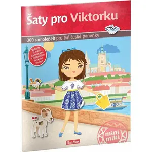 ELLA & MAX ŠATY PRO VIKTORKU Kniha samolepek, mix, velikost