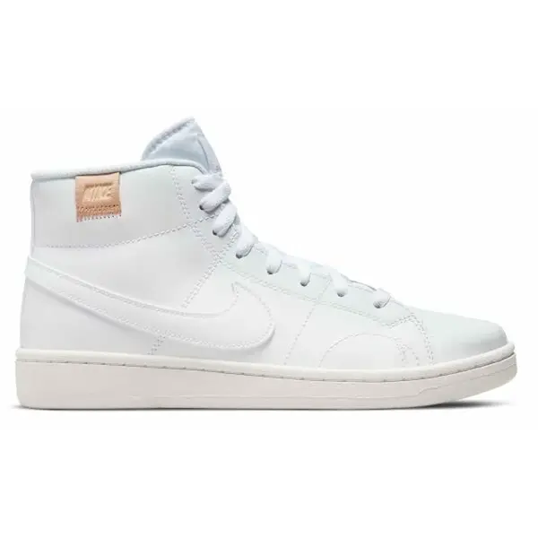 Nike COURT ROYALE 2 MID Dámské kotníkové tenisky, bílá, velikost 36.5