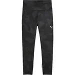 Puma TRAIN FAV 7/8 TIGHT AOP Dámské sportovní legíny, černá, velikost