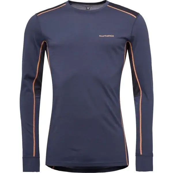 Klimatex TASMAN MERINO Pánské merino blend triko, tmavě modrá, velikost XXL