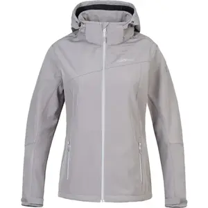 Hannah ROZALEE Dámská membránová softshellová bunda, šedá, velikost