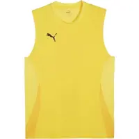 Puma TEAMGOAL SLEEVELESS JERSEY Pánské sportovní tílko, žlutá, velikost